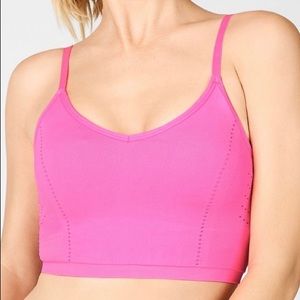 Sync Seamless Midi Bra (pink )